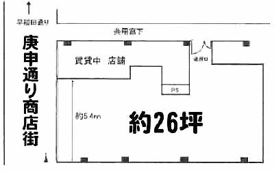 高円寺駅近路面物件