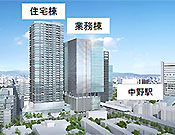 中野駅南口再開発案件